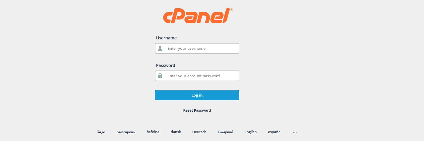 cpanel